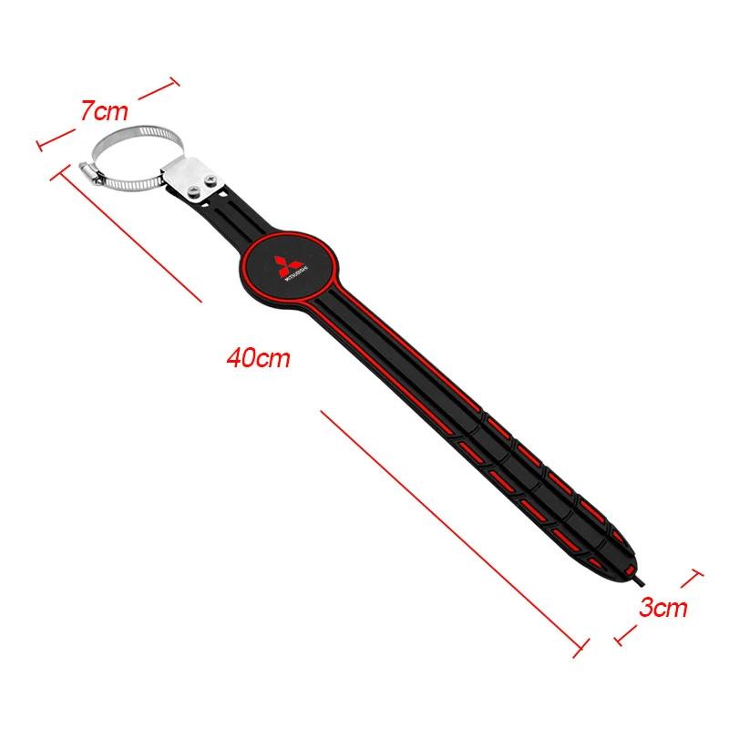 

Adjustable Car Anti Static Strip Exhaust Pipe Earth Belt Car Accessories Emblem For Mitsubishi ASX Lancer 10 Pajero Outlander