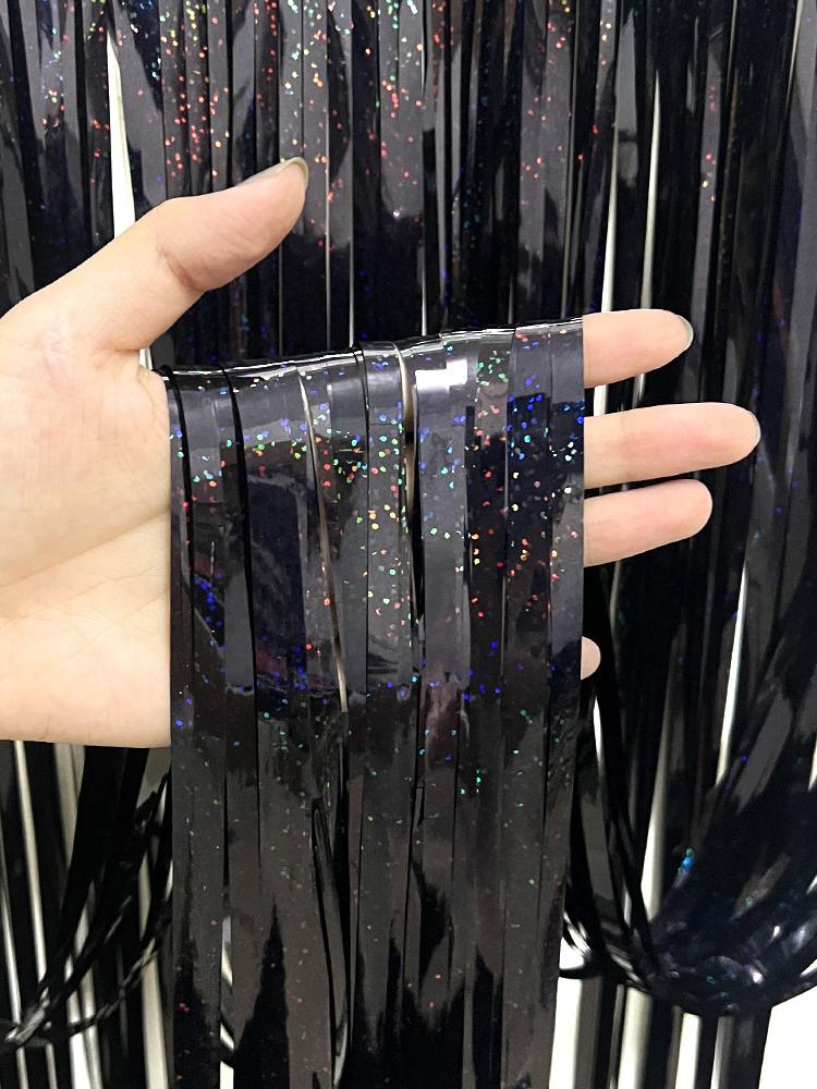 Черный лазерный дождь, потолочные кисточки для вечеринок и свадеб