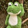 Lovely Frogs Plush Doll Stuffed Animal Soothing Doll Plush Pillow For Adult Relaxation Nursery Decors And Daily Comfort