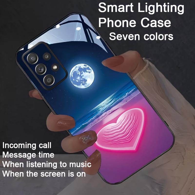 

Light Colorful Luminous Phone Case For Xiaomi POCO X3 X4 X5 X6 X7 X7 Pro F6 F6 Pro F7 F5 F4 14T 13T Note 14 13 Pro 5G LED Funda POCO F6 Pro