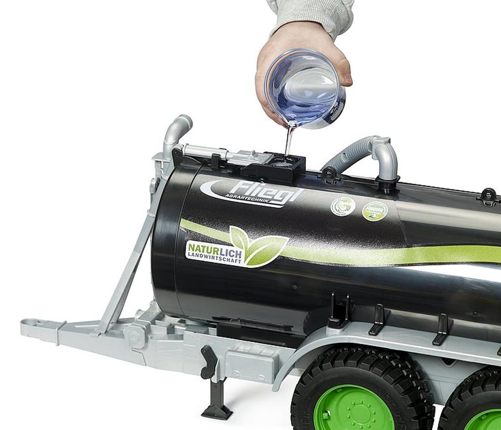 Bruder 02036 Fliegl Barrel Trailer Jumbo Line Plus