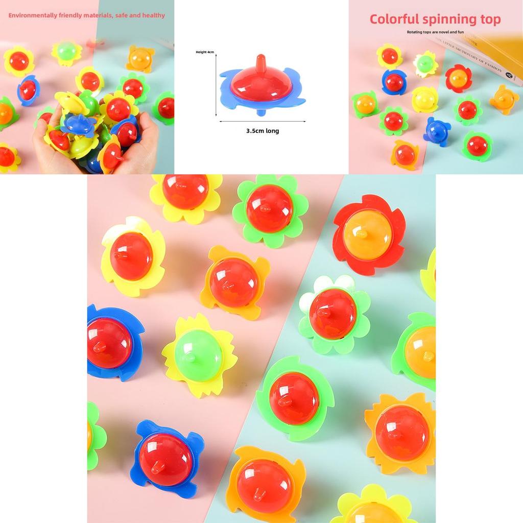 Traditional Plastic Spinning Top Toy For Kids And Educational Play