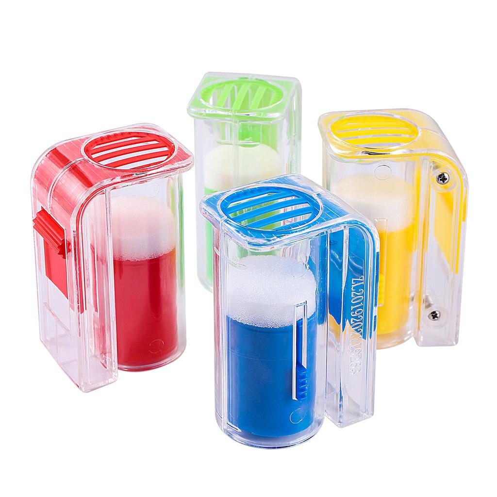 1 buc. Regina albinelor de marcare prindere din plastic cu o singură mână marker sticla piston instrument pentru apicultor de pluș apicultor de grădină.