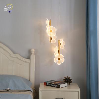 Lustre LED Pendant Light Fixture Nordic Hanging Lamps For Ceiling Bedside Bedroom Home Children's Room Decoration Pendant Lamp