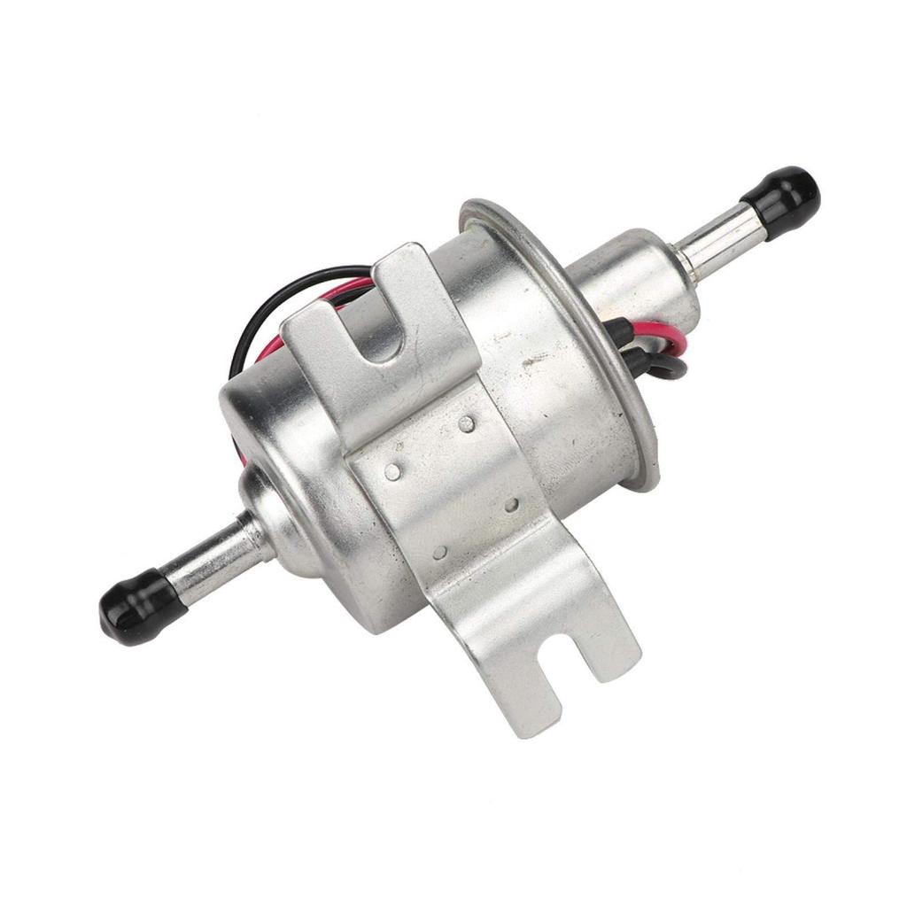 Yctze Fuel Transfer Pump, 24V Universal Electric Fuel Pump Car Boat Inline Filter Gasoline