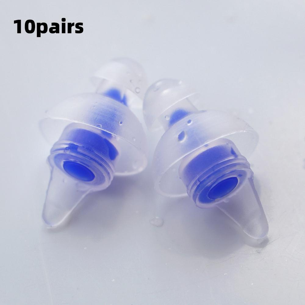 HUAK Reusable High Fidelity Concert Silicone Ear Plugs for Noise Cancelling Musicians Motorcycles Sleeping Work, Study, Swim