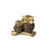 Rattan Eulen Ornamente Statue Weinschrank Dekoration Heim Büro Harz Handwerk Geschenk