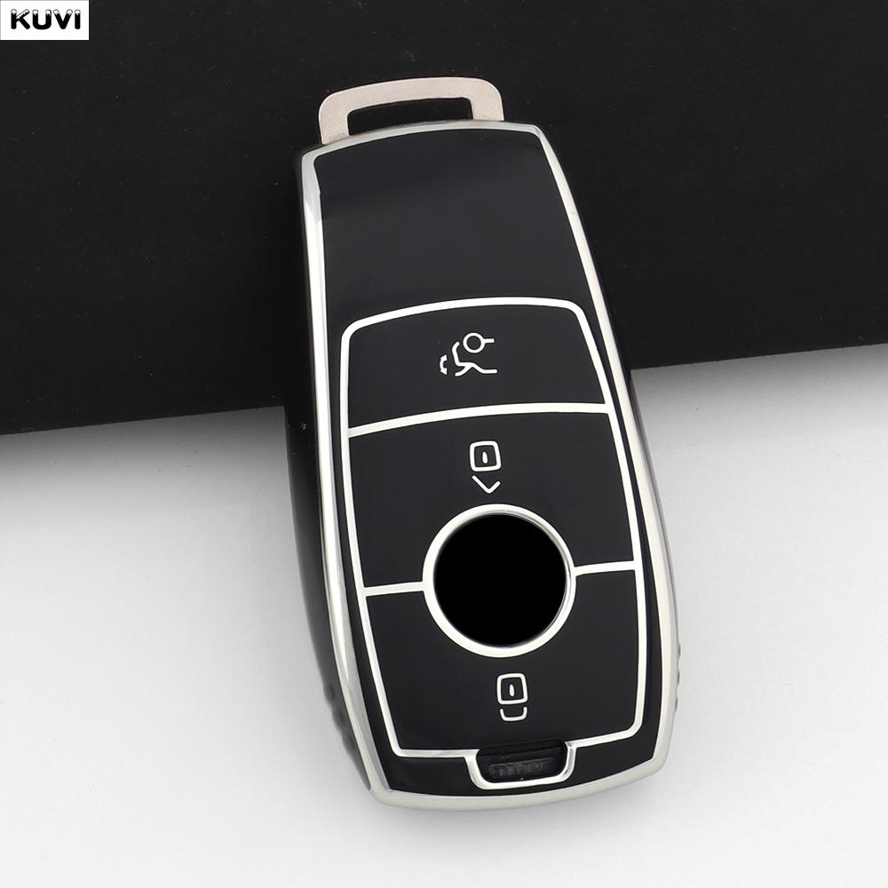 

Tpu Car Key Cover Case Shell Keychain For Mercedes Benz A C E S G Gls Cla Class W213 W177 W205 W222 X167 W176 Amg Accessories