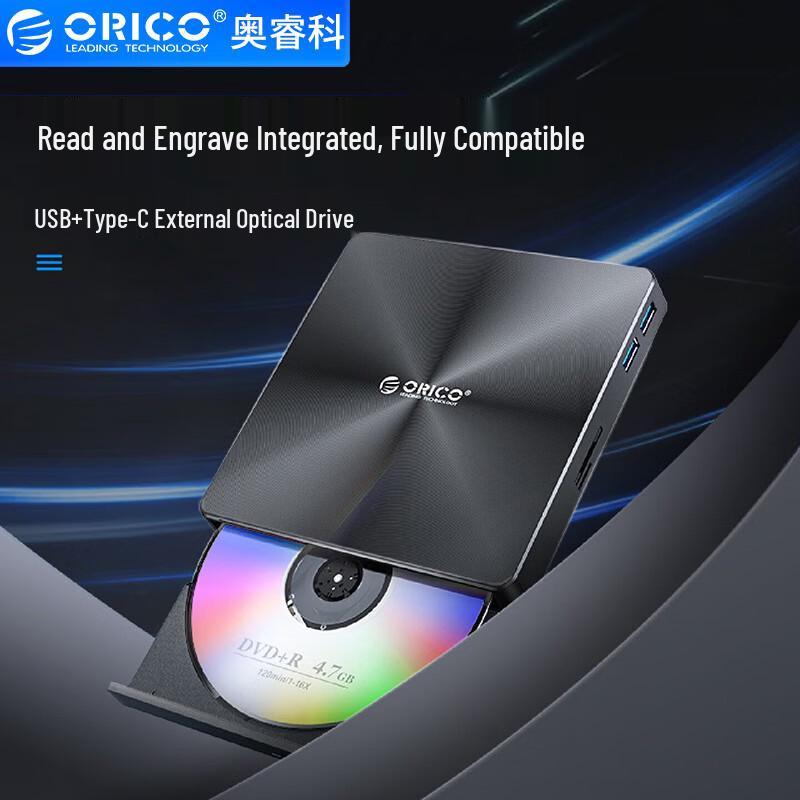 ORICO External USB 3.0/Type-C DVD Drive Burner