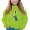 Christmas Day Girls Round Neck Pullovers For Kids Printed Baby Tops