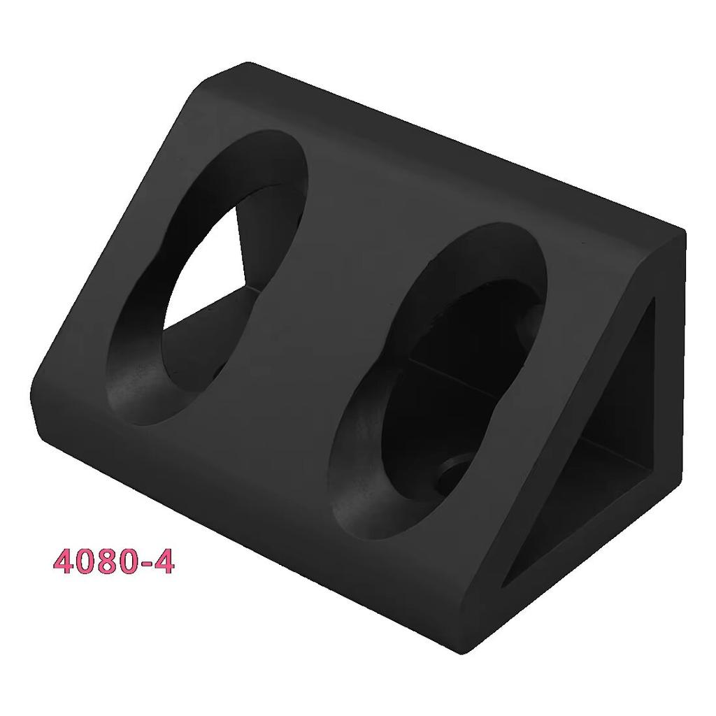 Aluminum Profile 90 Degree Block Triangle Connector Bracket For 2020 2040 3030 4040 4080 Series V-slot Aluminum Profile