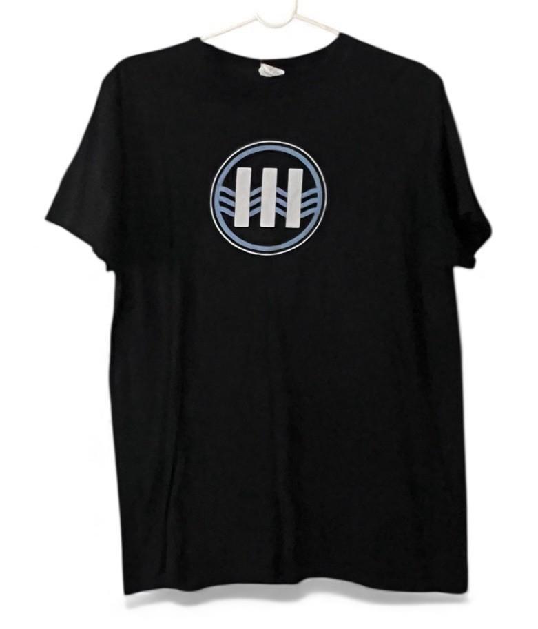 Jack White Black Logo Tee/2 Sided/Size Large Unisex T-Shirt