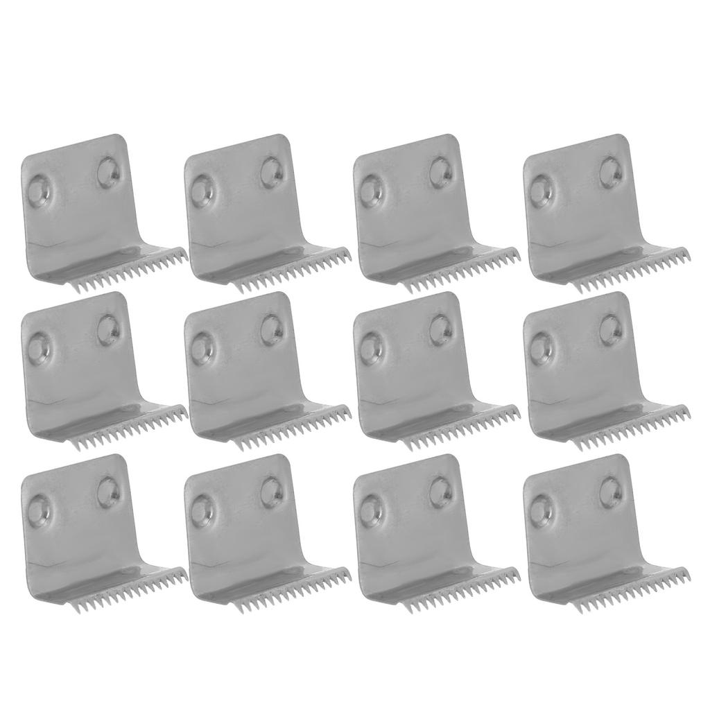 12 Stück Metall-Klebebandabroller Klingen Einsätze 26 mm Präzisionsschneidklingen für Klebebandabroller Schreibtisch Büro Verpackung