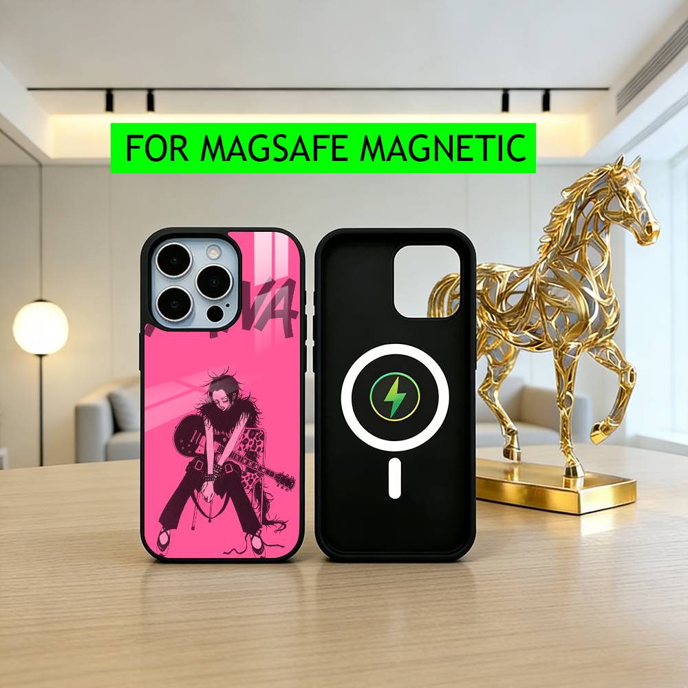 Cool girl O-Osaki NO N-Nana-es Phone Case For iPhone17,16,15,14,13,12,11 Plus,Pro Magnetic For Magsafe Wireless Charging