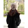 Winter Hats for Middle-aged and Elderly Women Grandma Old Lady Mother Hats Warm Autumn and Winter Elderly Environmentally Friendly Mink Hats