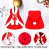 Cat Costume Santa Cosplay Funny Transformed Cat Dog Pet Christmas Cape Winter Dress Up Clothes Red Scarf Cloak Props Decor