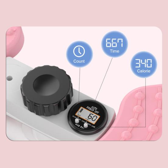 Taillen-Twist-Board mit Griffen 300 lbs Gewichtskapazität Rutschfeste Taille