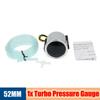 3,0 BAR Turbo-Druckmesser mit Rauchlinse und mechanischer weißer LED-Hintergrundbeleuchtung, automatische Turbo-Ladedruckmessgeräte, Ladedruckmesser, 52 mm, universell