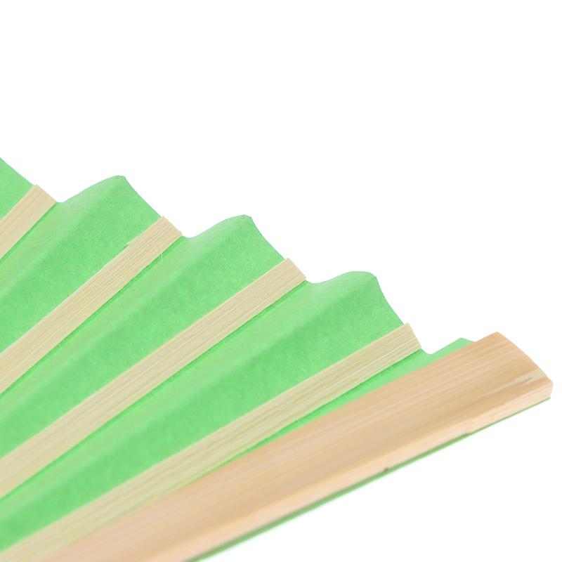 Folding Fan Hand Diy Chinese Folding Fan Wooden Bamboo Antiquity Folding Fan
