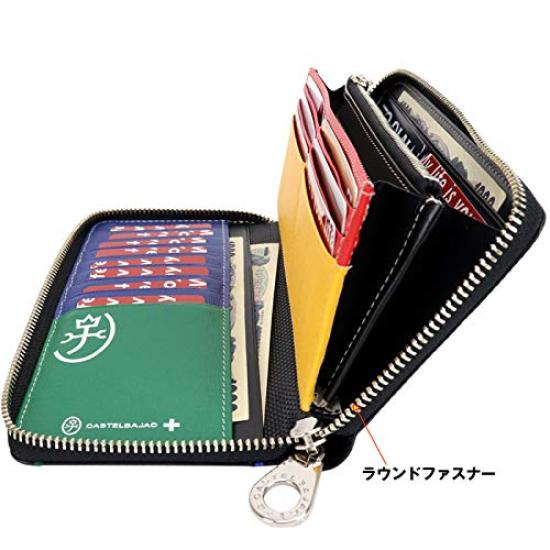 96636 096636 Long Wallet Torque Cowhide [Castelbajac] (Black (01) Black)