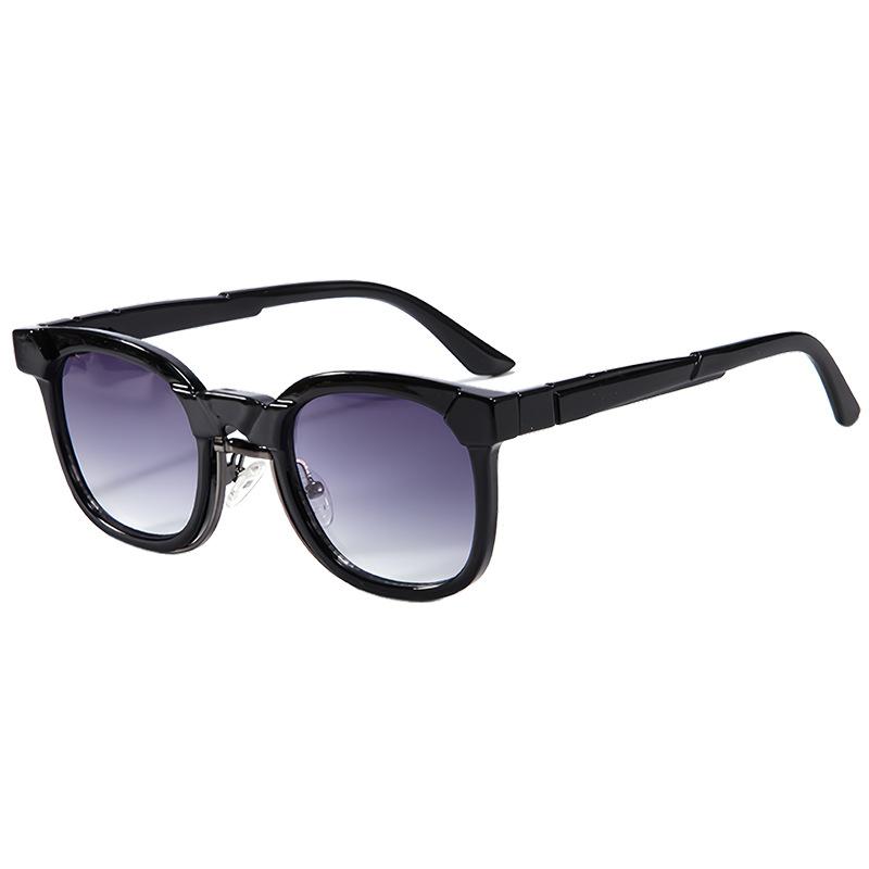 Luxury Brand Designer Cat Eye Sunglasses Women For Men  Popular Vintage Sun Glasses Punk Double Color Outdoor Driving Shades