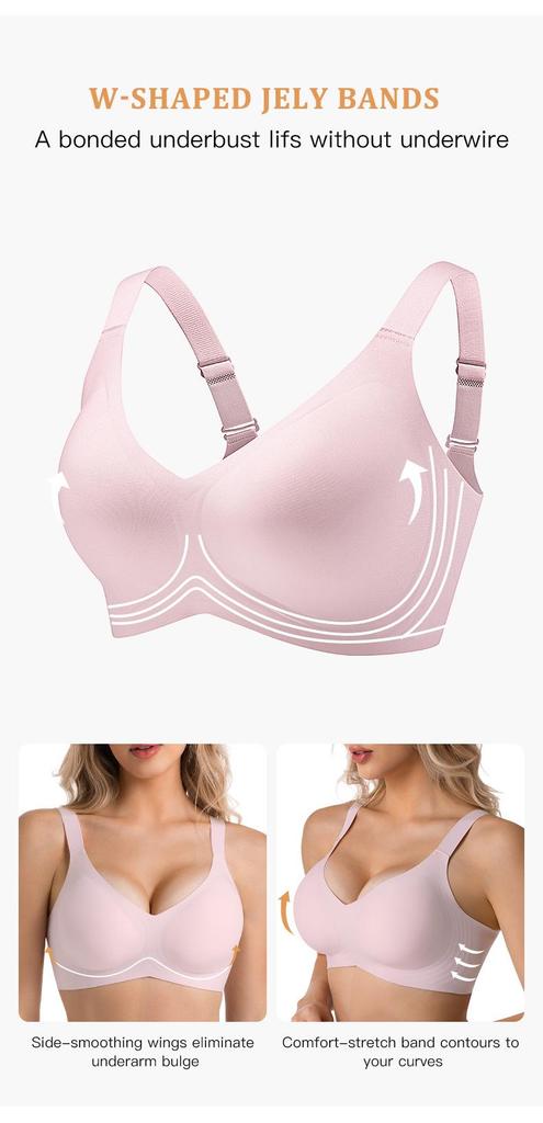 Women's Push-Up Seamless Wireless Tank Top Bra for Small Breasts - Comfortable, Fixed Cups, Anti-Sagging, Plus Size, European & American Style