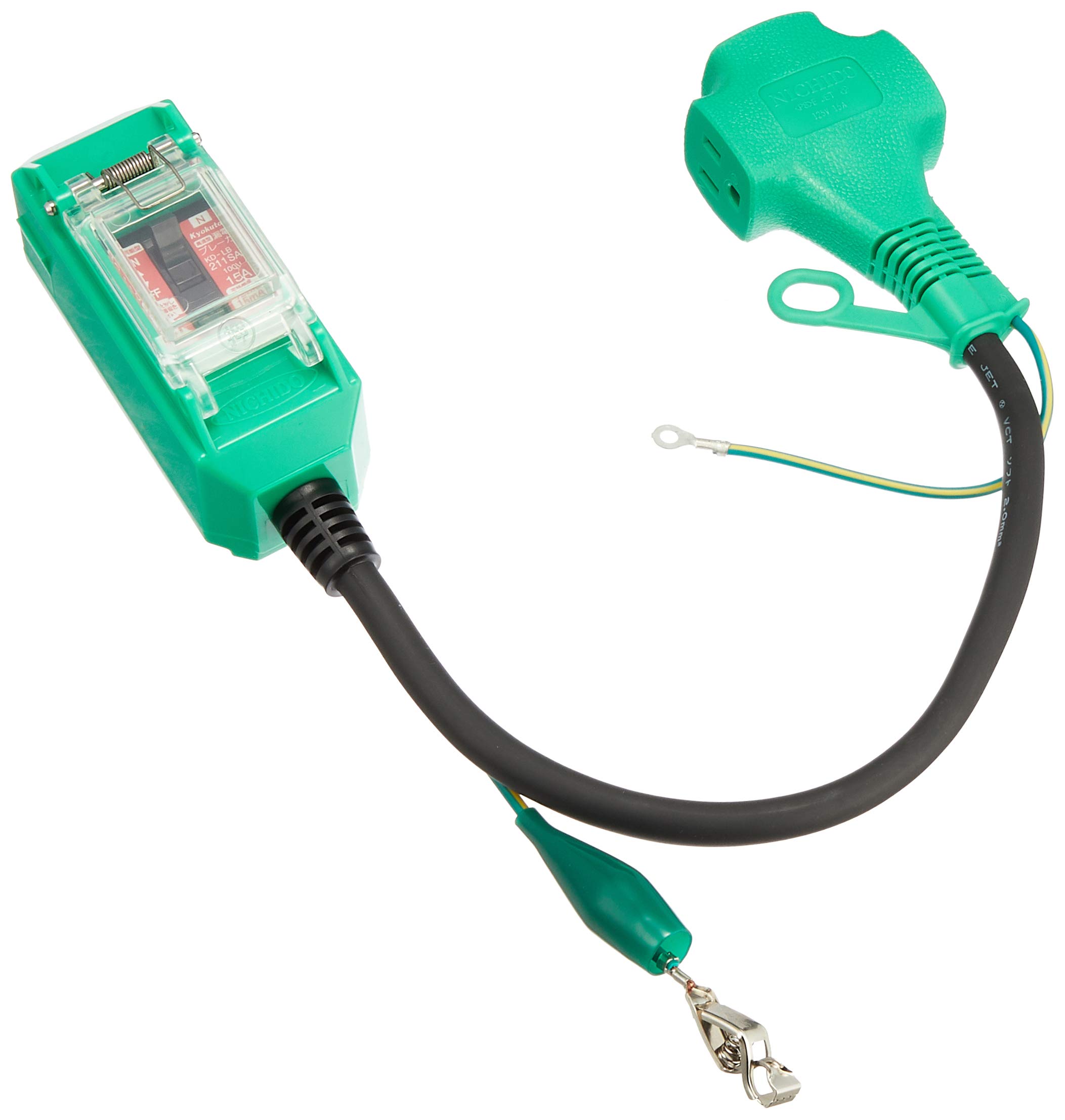 

Nichido Industrial PIPB-EK-T Plug-in Breaker, 08703, Green