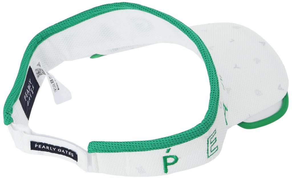 [PEARLY GATES] Women's Sun Visor (Water Absorbent, Quick Drying, Sunshade Included)  Golf Hat  053-4187520 030White FR