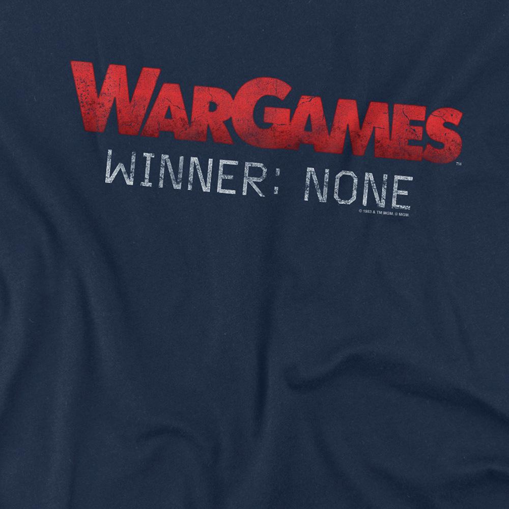 WarGames Unisex Adult No Winners T-Shirt