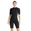 3mm One-piece Women's Diving Suit Short-sleeved Shorts Thick Warm Snorkeling Surfing Cold-proof Swimsuit