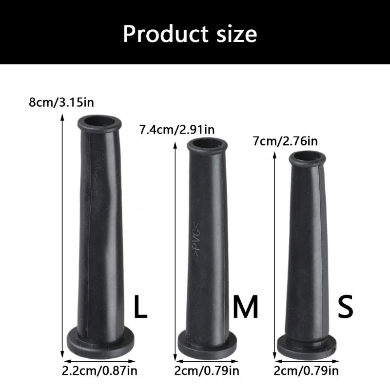 Strong Power Cord Protector Universal Rubber Guard Strong Rubber Cable Sleeve Easy to Use For Electric Tool