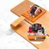 1 Set Adjustable Durable Precision Can Be Chamfered At 45° Angle Electric Saw Base Plate Tool Woodworking Cutting Machine Base