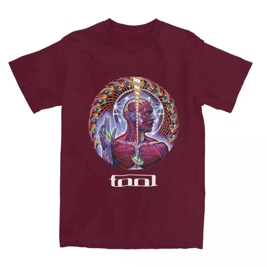 Streetwear Tool Band Metal Music T-Shirt for Men High Quality Clothing Hip Hop Band Tee Retro unisex Top Oversized Free Shipping