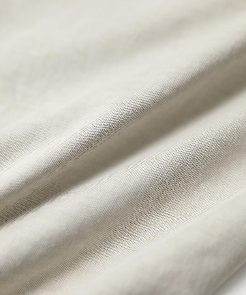 Lambeulla Pigment Washed Oversized Short Sleeve T-Shirt [Sand Beige]