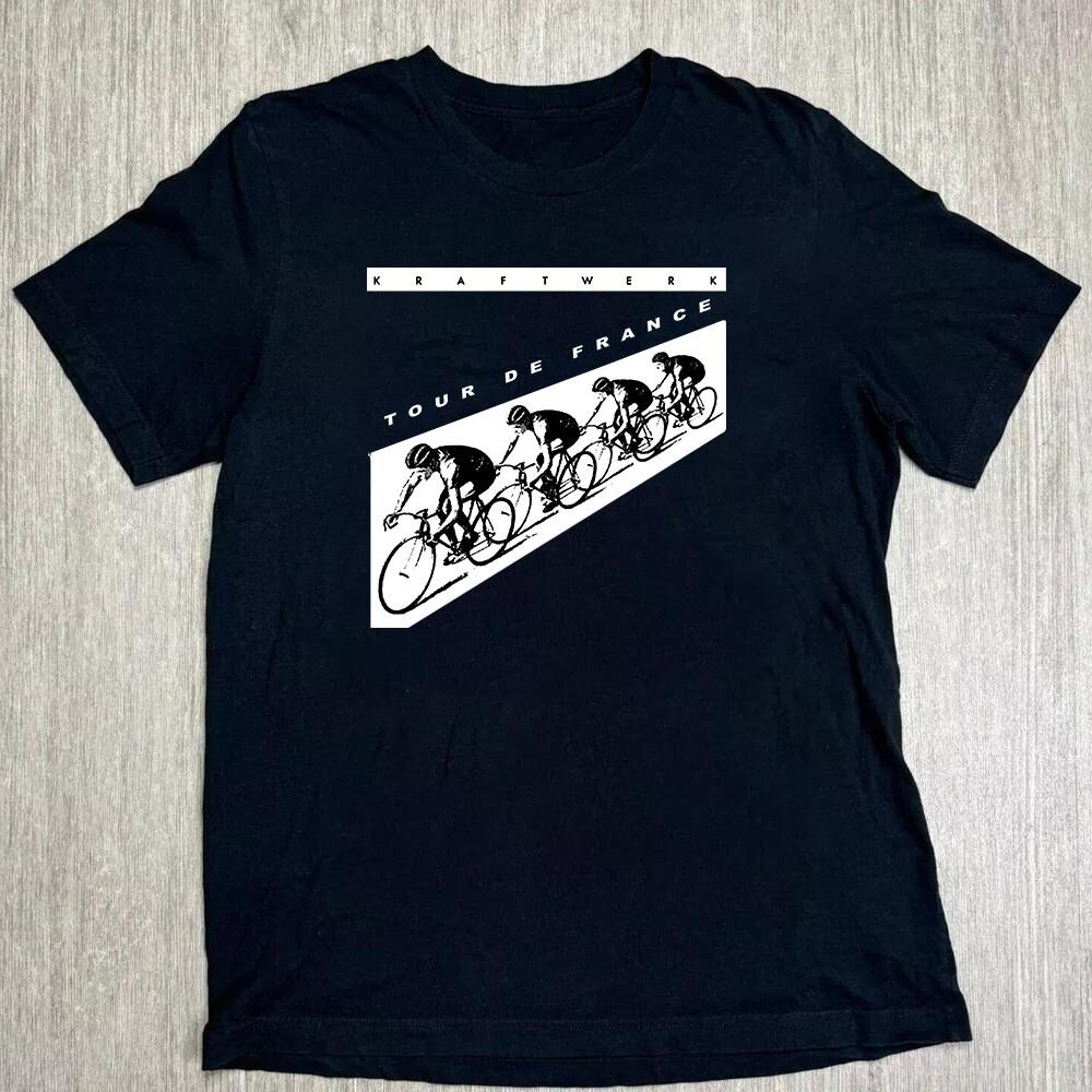 Rare Kraftwerk Men Black All Size 9D597 S