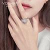 Adjustable Rotating Snowflake Ring for Women: Fashionable Influencer-Inspired Index Finger Ring