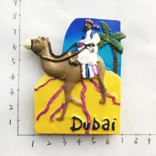 Dubai Turistic Suveniruri Magneți de Frigider Turnul Khalifa Arabia Saudită Frigider Magnet Comemorativ Autocolante Home Decoration