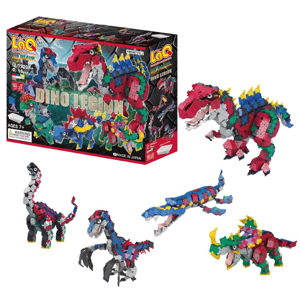 Yoshiritsu LaQ Dinosaur World Dino Legion 16 L009876 (1220pcs + SPpcs)