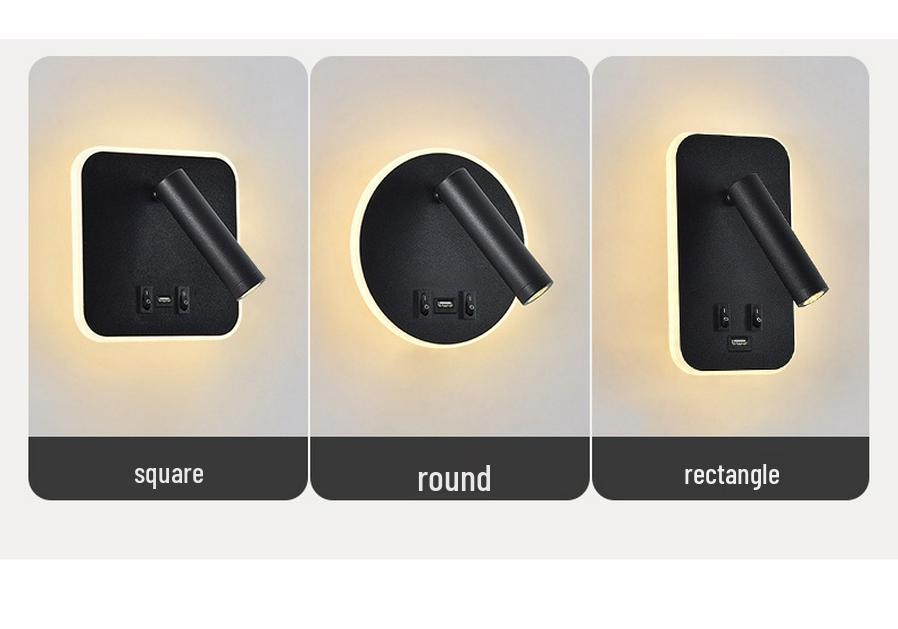 LED USB Wall Lamp for Reading - Bedside & Study Room