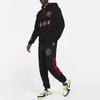 Air Jordan Logo Print Basketball Hoodie Men Tops Black CV2744-010
