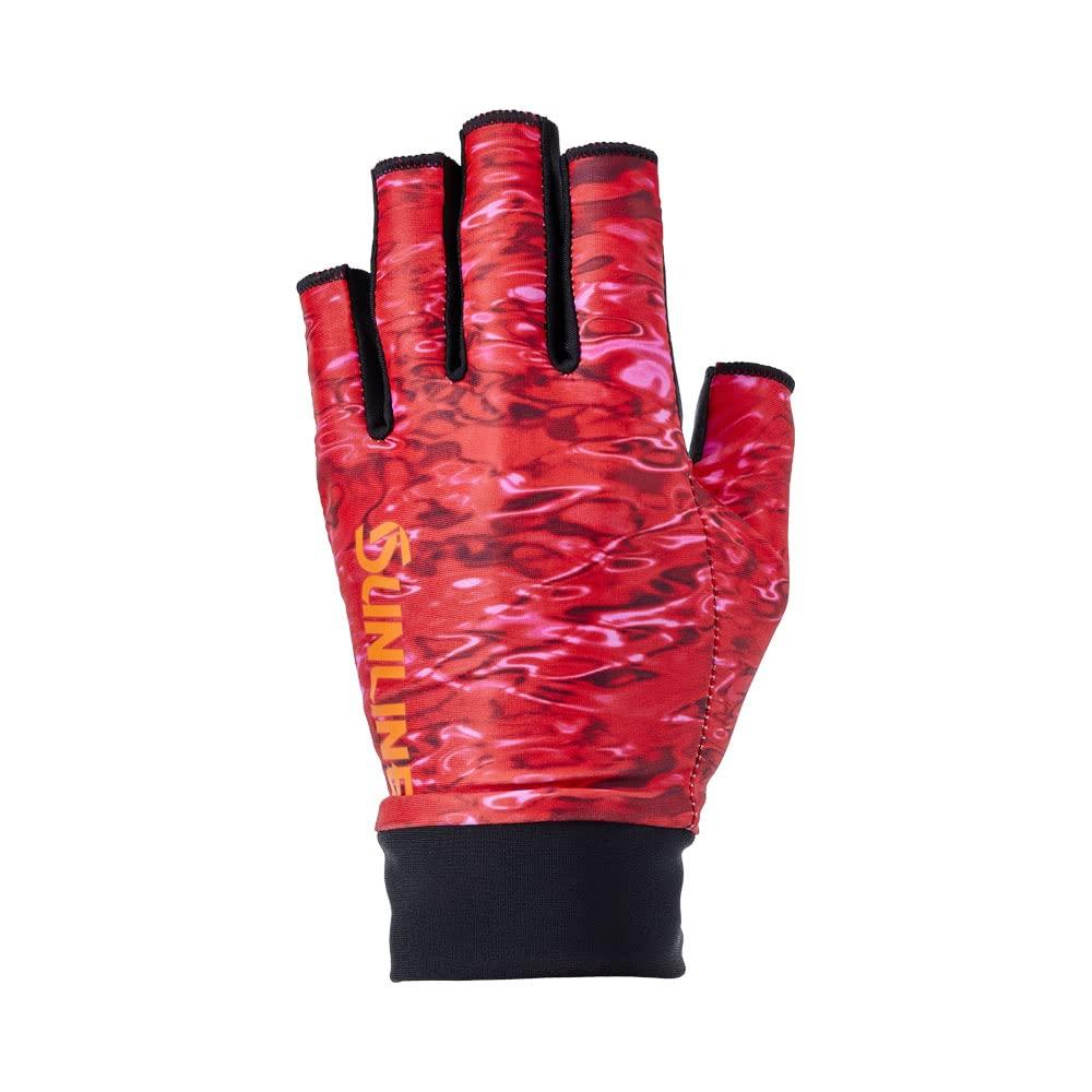 

SUNLINE Sun Gloves Large (5-Piece Set) SUG-703 Red,