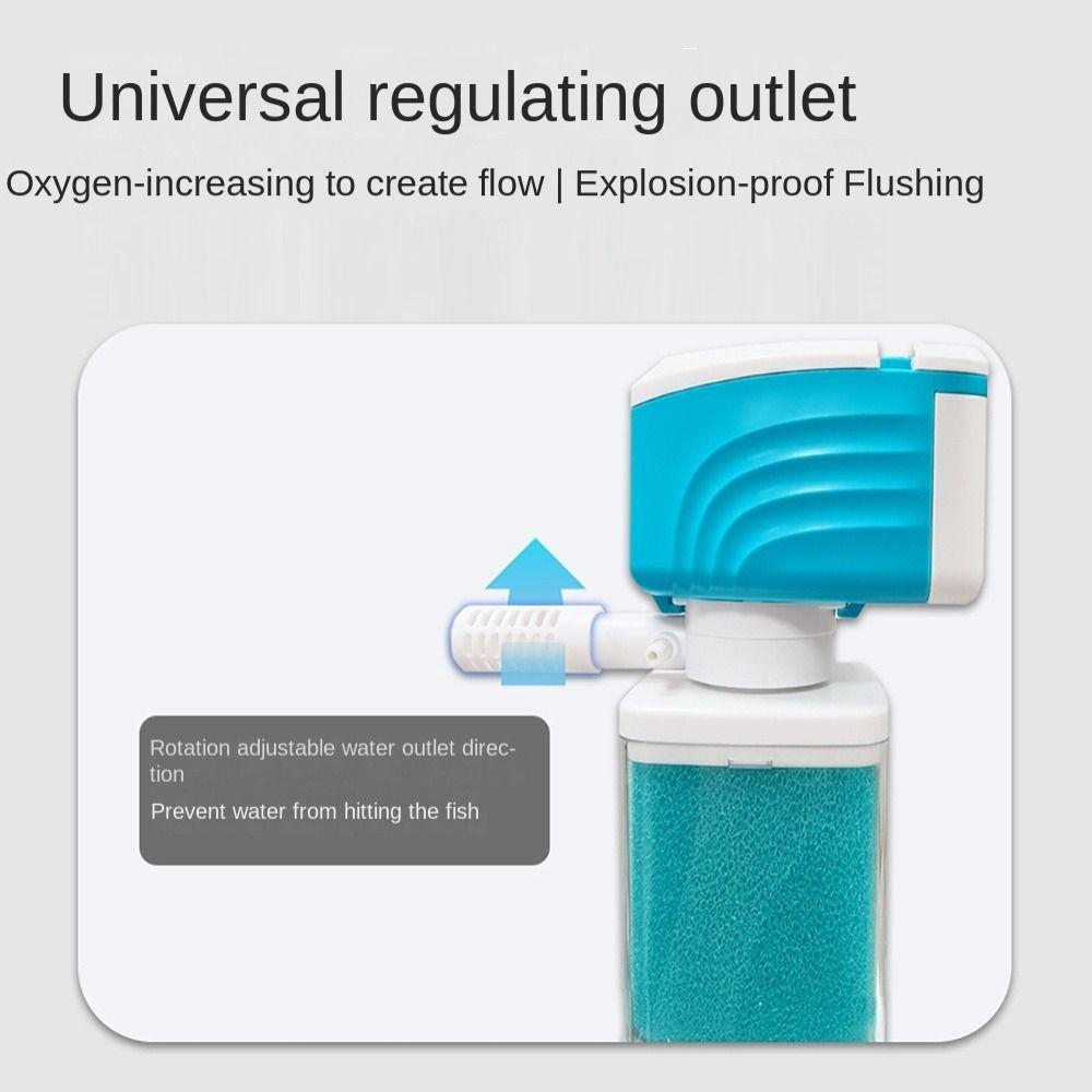 Sucker Air Pump Aquarium Internal Filter Water Circulation Fish Tank Water Pump Fish Tank