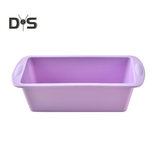 1/4Pcs Silicone Bread Loaf Pan Non-Stick Baking Pans for Homemade Bread Cakes Brownies Easy Release Toast Mold Kitchen Tool