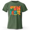 Sommer Neu Hochwertiges Reines Baumwoll T-Shirt Herren Locker Laufen Sport Kurzärmelig für Damen Modisches Bequemes Lässiges Oberteil