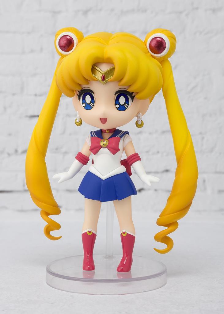 Figuarts mini Sailor Moon Sailor Moon 90mm malt bevegelig figur (videresalg versjon) ca. PVC og ABS