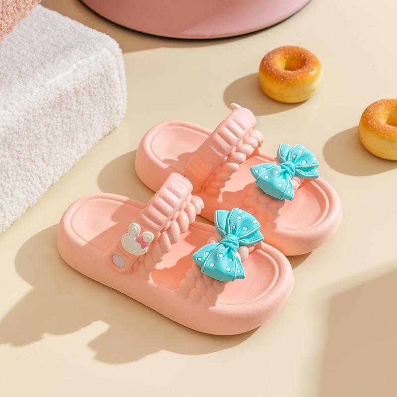 Summer Parent Child EVA Girls Sandals Kids Non Slip Beach Shoes Comfortable Breathable Outdoor Water Shoes
