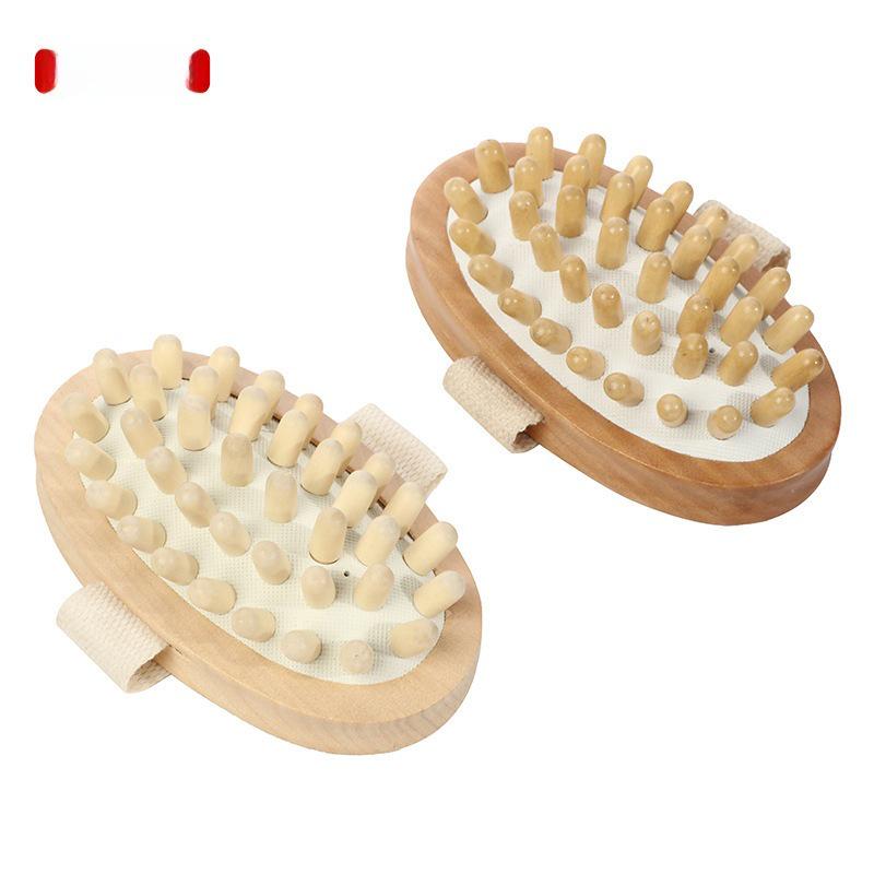 Handmassagegerät aus Holz: Entspannungstool für Füße, Nacken, Schultern, Gesicht und Taille