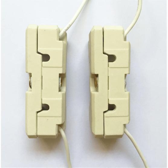 4pcs G53 Lamp Socket, G53 AR111 Lamp Holder, Ceramic, G53HID LED Socket 250V 2A Light Holder Converter