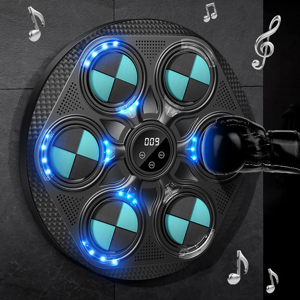 Music Boxing Training Machine with Gloves Smart Music Boxing Pad Home Punching Pad Wall Hanging Sanda Sandbag For Kids Adults