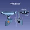 Adjustable Universal Ball Head Phone Holder for Car Dashboards with Silicones Without Residues Adhesive Auto Locking